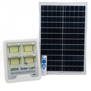 solárna led lampa vÖgler gmbh 200w | neutrálna biela | smd diódy | sumrakový senzor