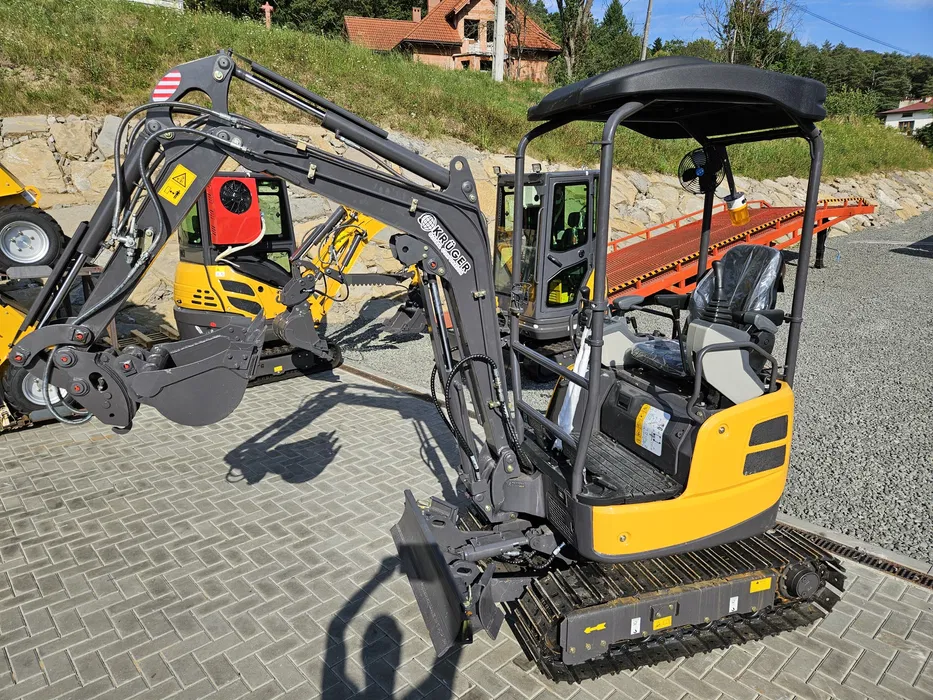 minibager krÜger ex20 v5: výkon a úspora s originál motorom yanmar! minibager krÜger ex20 v5: výkon a úspora s originál motorom yanmar!