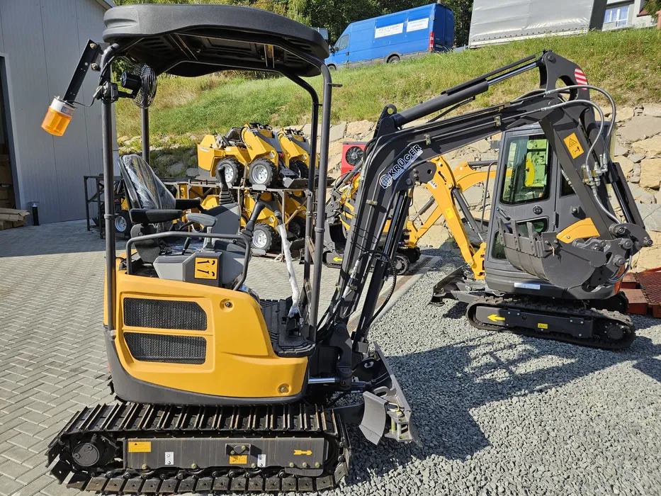 minibager krÜger ex20 v5: výkon a úspora s originál motorom yanmar! minibager krÜger ex20 v5: výkon a úspora s originál motorom yanmar!