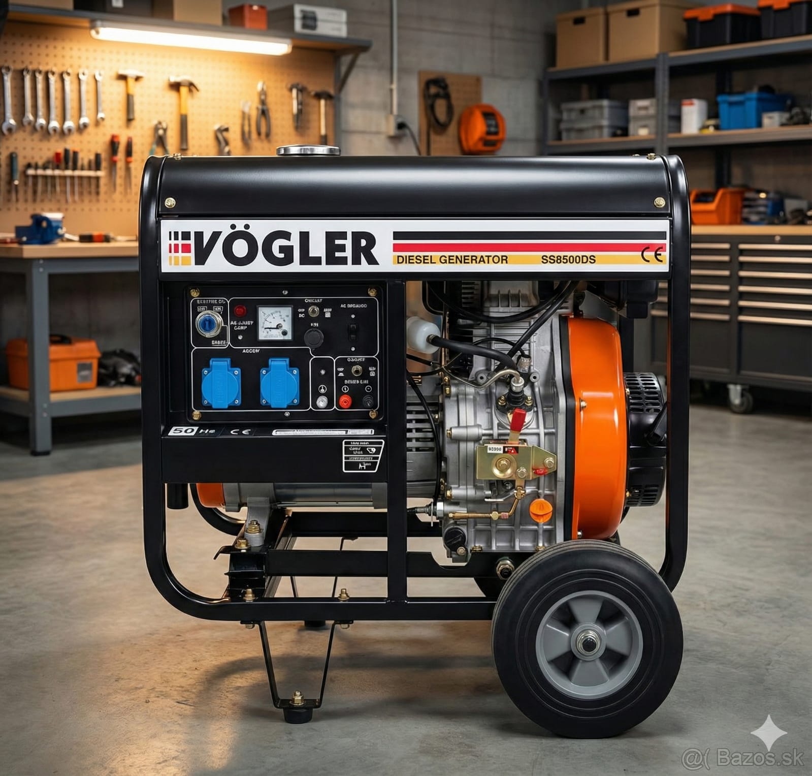 dieselový generátor vÖgler gmbh ss8500ds3 – 5 kw s avr a prípravou na ats dieselový generátor vÖgler gmbh ss8500ds3 – 5 kw s avr a prípravou na ats