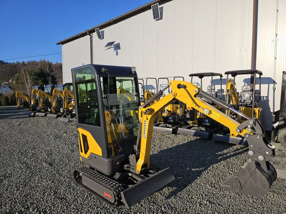 minibager krÜger xkw 16, kabína, diesel 1600 kg, kubota d72 minibager krÜger xkw 16, kabína, diesel 1600 kg, kubota d72