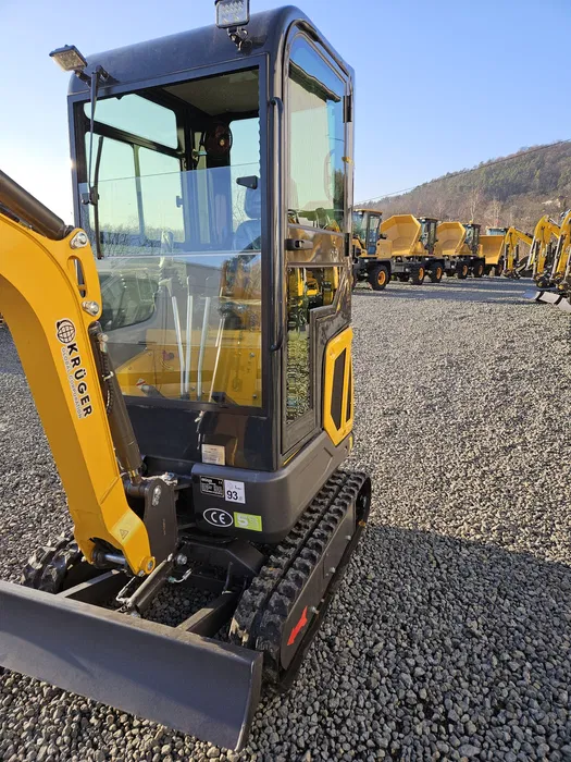 minibager krÜger xkw 16, kabína, diesel 1600 kg, kubota d72 minibager krÜger xkw 16, kabína, diesel 1600 kg, kubota d72