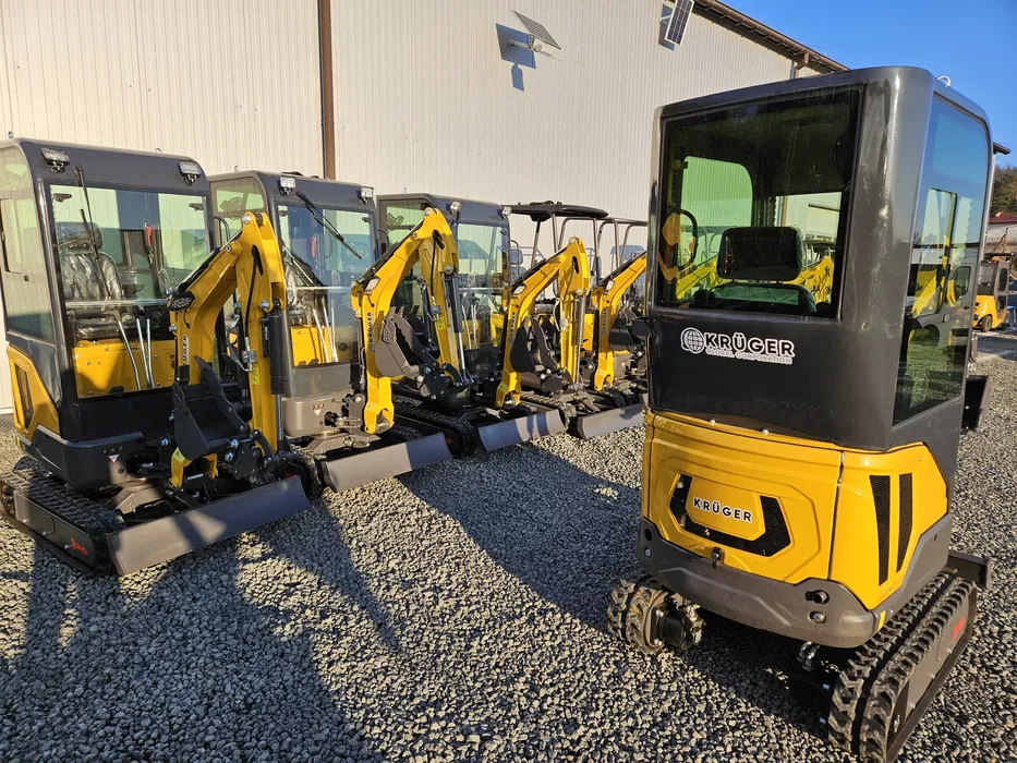 minibager krÜger xkw 16, kabína, diesel 1600 kg, kubota d72 minibager krÜger xkw 16, kabína, diesel 1600 kg, kubota d72