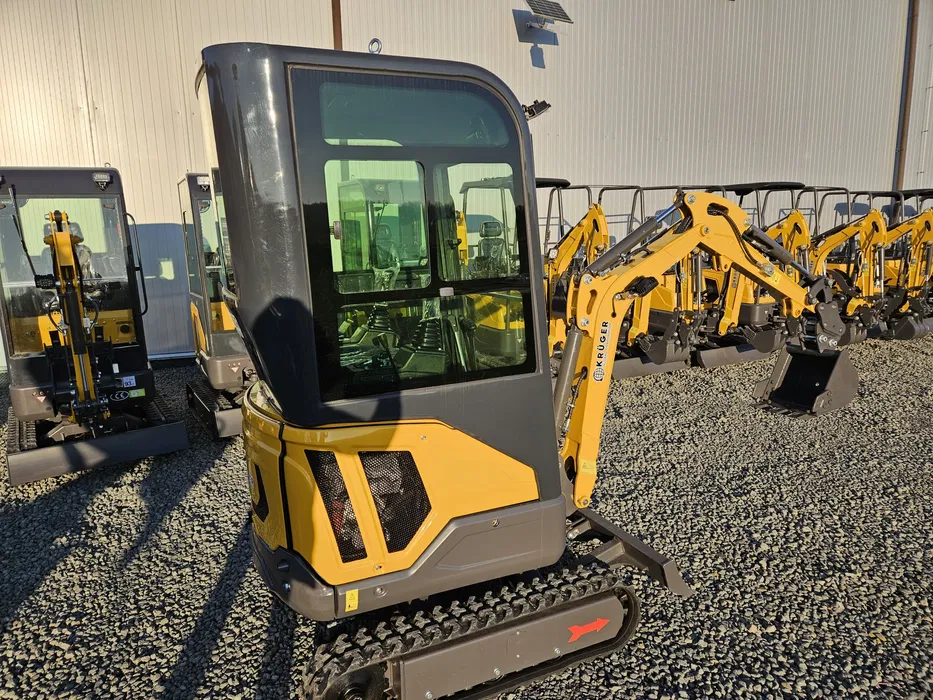 minibager krÜger xkw 16, kabína, diesel 1600 kg, kubota d72 minibager krÜger xkw 16, kabína, diesel 1600 kg, kubota d72