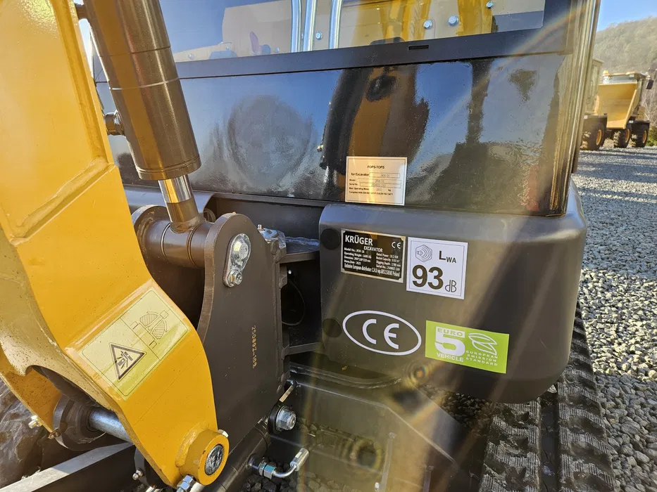 minibager krÜger xkw 16, kabína, diesel 1600 kg, kubota d72 minibager krÜger xkw 16, kabína, diesel 1600 kg, kubota d72