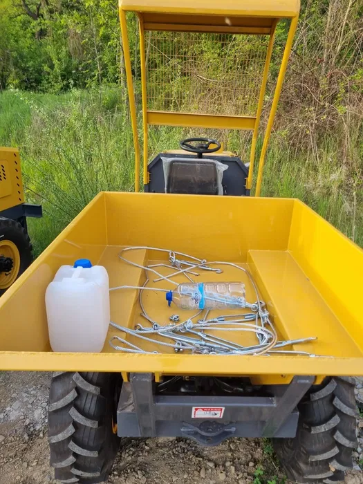 záhradný sklápač agm pol zy 100 s dieselovým motorom, 17 kw, 1246 cm³, nový, 1 tona záhradný sklápač agm pol zy 100 s dieselovým motorom, 17 kw, 1246 cm³, nový, 1 tona