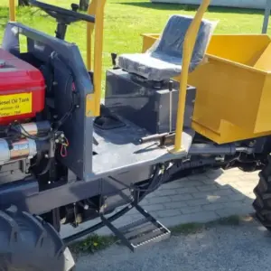 záhradný sklápač agm pol zy 100 s dieselovým motorom, 17 kw, 1246 cm³, nový, 1 tona